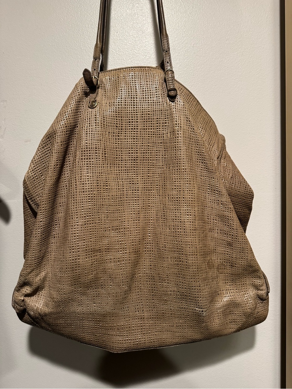 Balenciaga Papier Woven Leather Tote - Picture 2 of 7